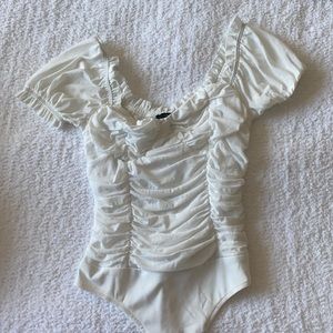Forever 21 white bodysuit